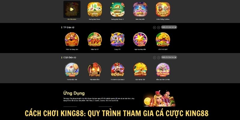 Cách Chơi King88: Hướng Dẫn Chi Tiết Cho Người Mới Bắt Đầu 5 Cách chơi King88: Quy trình tham gia cá cược King88