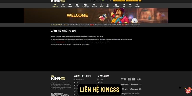 Liên hệ King88 - Đường dây nóng hỗ trợ khách hàng chuyên nghiệp 4 Liên Hệ King88