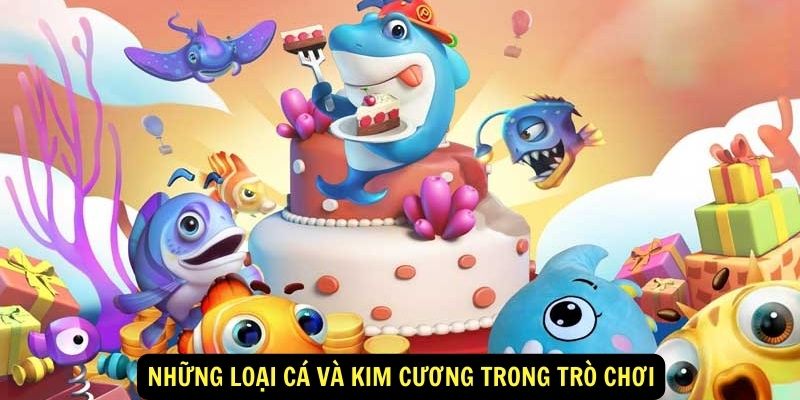 Bắn Cá Kim Cương - Hướng Dẫn Cho Tân Thủ Tại King88 7 Những loại cá và kim cương trong trò chơi